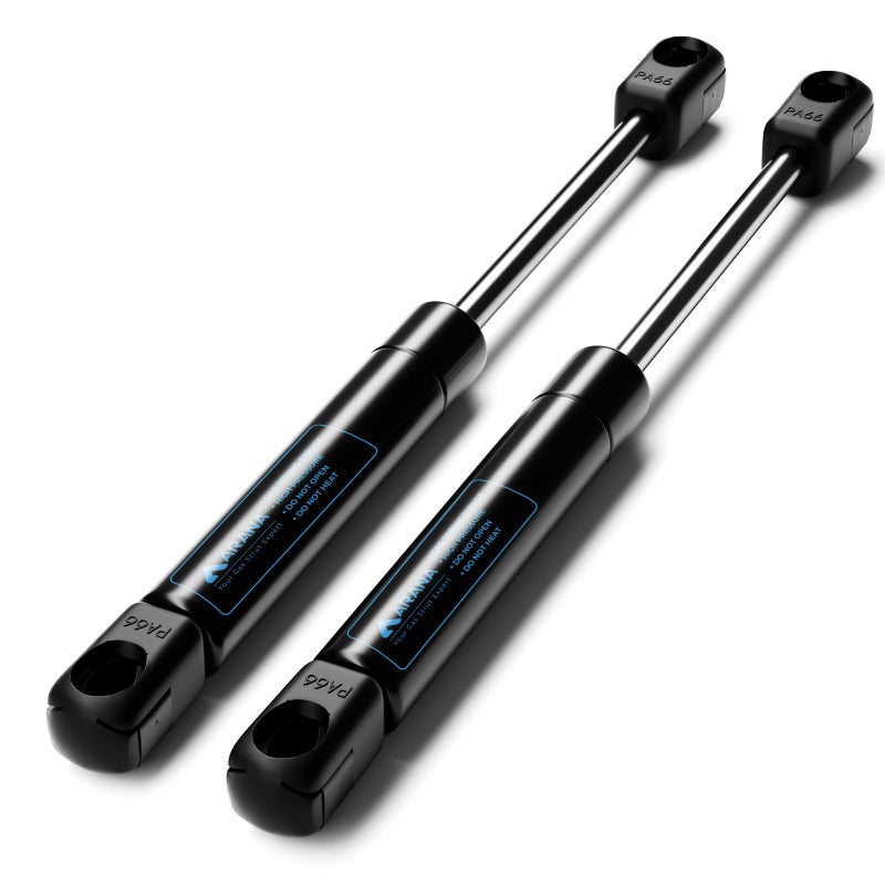 ARANA C16-09322 10 Inch 40Lb Gas Struts, 10'' 178N Gas Spring Shocks Lift Support for Truck Tool Box Weather-Guard/Husky/UWS Toolbox Lid Cabinets Door Boat Storage Lid Replacement Parts, 2Pcs - Image 1